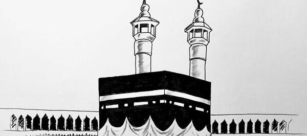 عکس نقاشی خانه خدا آسان