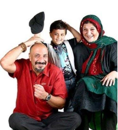 عکس خانوادگی بازیگران ایرانی