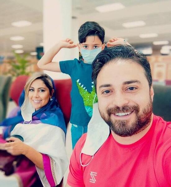 عکس خانوادگی بازیگران ایرانی