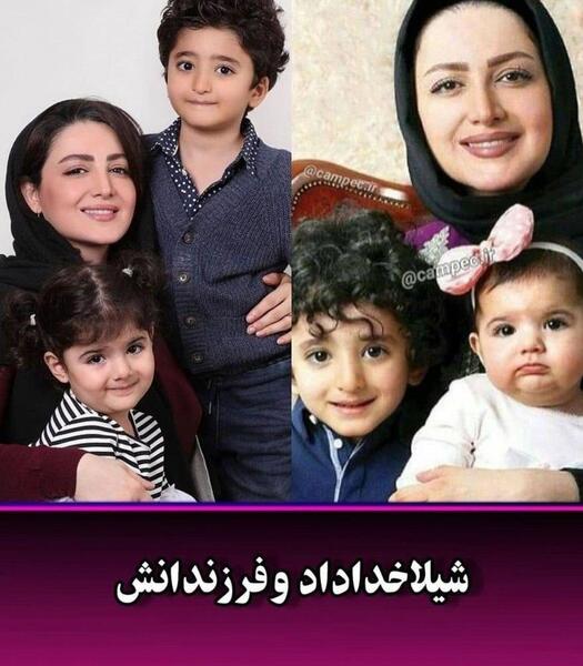 عکس خانوادگی بازیگران زن ایرانی