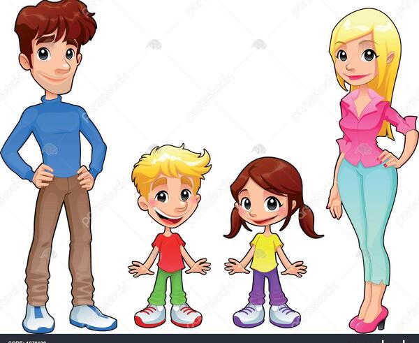 عکس های خانوادگی کارتونی