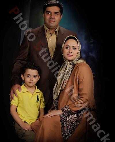 عکس های آتلیه ای خانوادگی