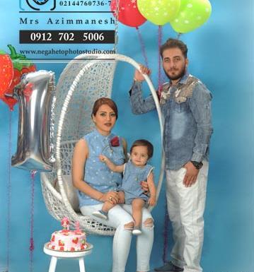 مدل عکس خانوادگی آتلیه