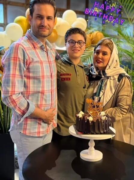 عکس از جشن تولد خانوادگی