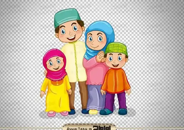 عکس خانواده 4 نفره فانتزی