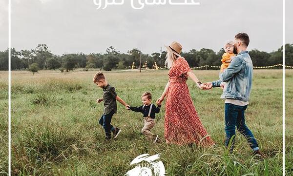 عکس خانواده 4 نفره فانتزی