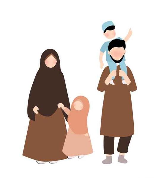 عکس فانتزی خانواده چهار نفره
