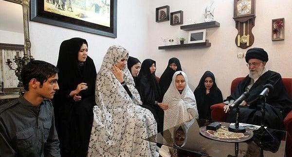 عکس خانوادگی خامنه ایی