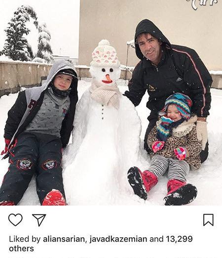 عکس خانوادگی بهروز رهبری فرد