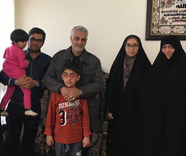 عکس های خانوادگی سردار سلیمانی