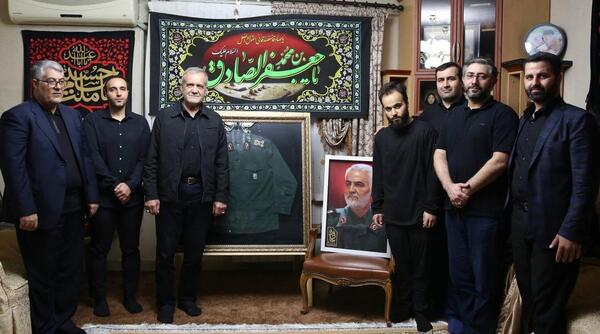 عکس خانوادگی سردار قاسم سلیمانی