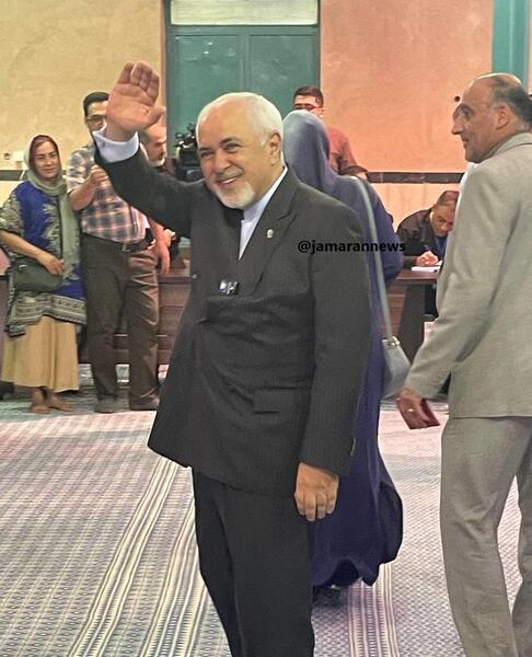 عکس خانواده ظریف و همسرش