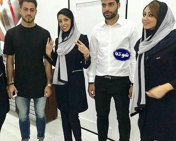 عکس خانوادگی مهدی طارمی