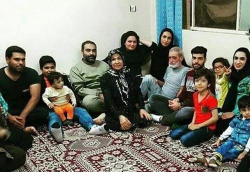 عکس خانوادگی مهدی طارمی