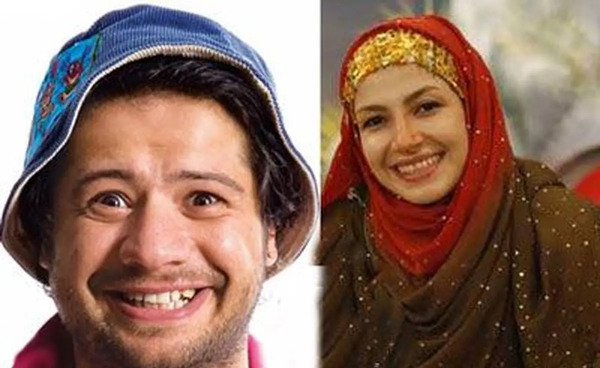 عکس خانوادگی علی صادقی و همسرش