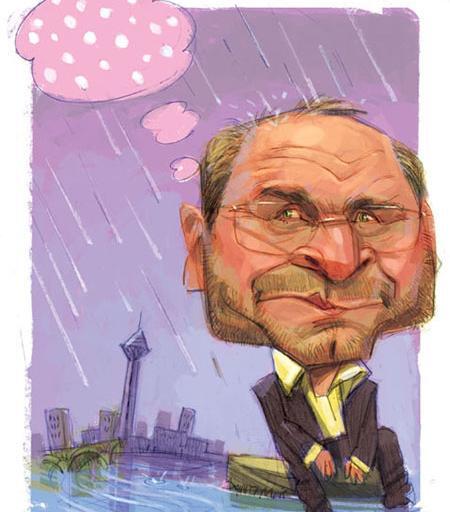 عکس خانوادگی قالیباف و همسرش