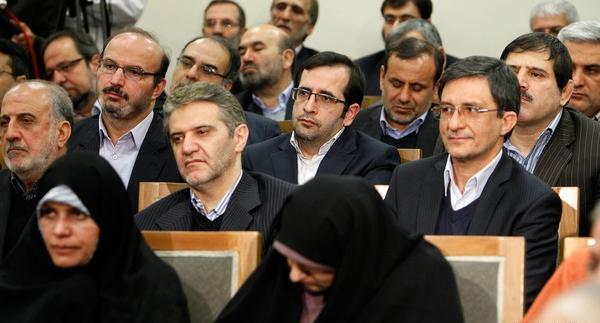 عکس خانوادگی قالیباف و همسرش