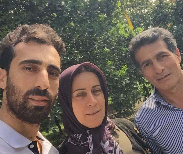 عکس خانوادگی امین قاسمی نژاد
