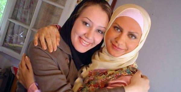 عکس خانوادگی لعیا زنگنه و همسرش
