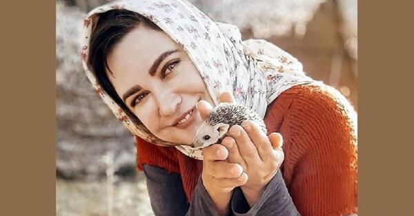 عکس خانوادگی لعیا زنگنه و همسرش