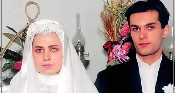 عکس خانوادگی لعیا زنگنه و همسرش
