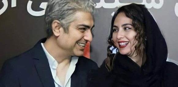 عکس خانوادگی مهدی پاکدل و همسرش