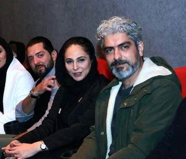 عکس خانوادگی مهدی پاکدل و همسرش
