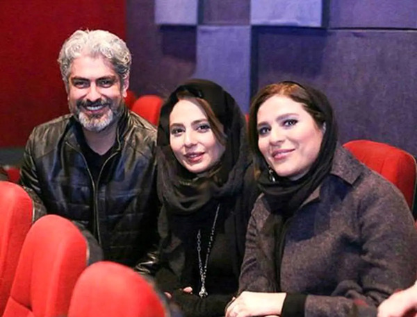 عکس خانوادگی مهدی پاکدل و همسرش