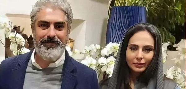 عکس خانوادگی مهدی پاکدل و همسرش