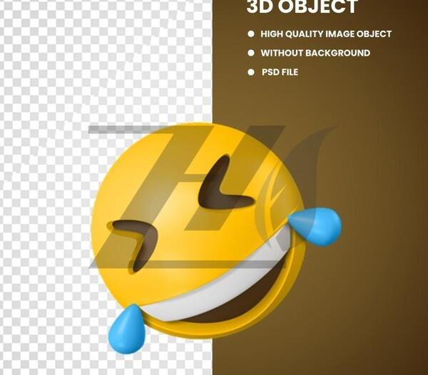 عکس ایموجی خنده برای پروفایل
