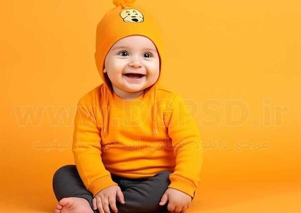 عکس خنده بچه بامزه