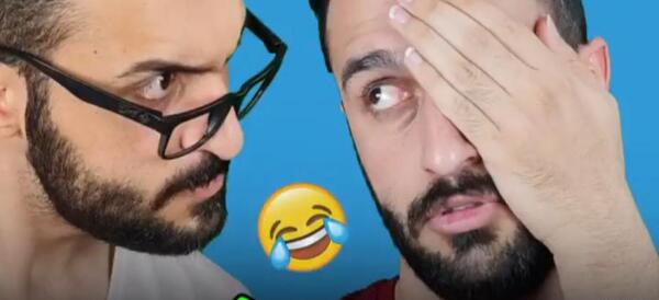 عکس خنده دار چشم چپ