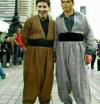 عکس از خنده رونالدو
