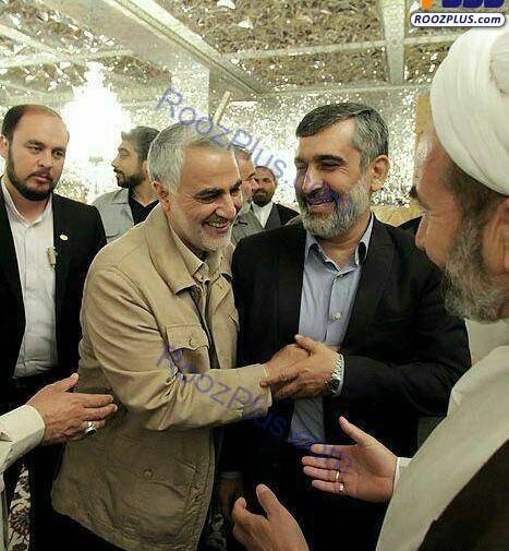 عکس خنده سردار حاجی زاده