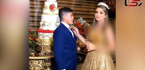 عکس عروس خنده دار مرد