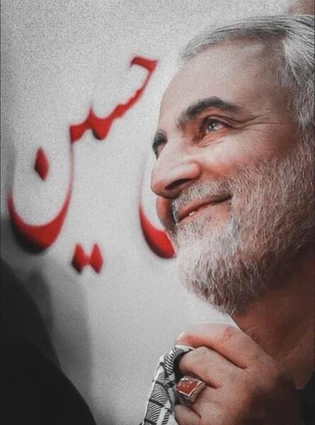 عکس خنده دار از قاسم سلیمانی