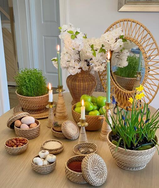 ایده عکس با هفت سین