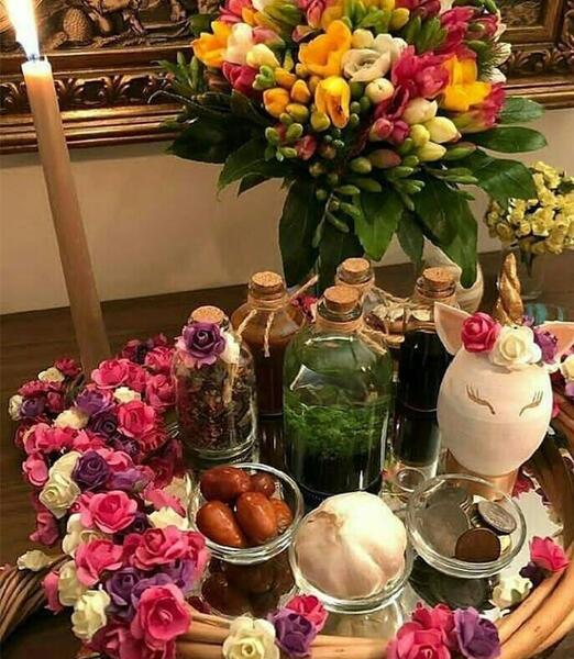 ایده عکس با هفت سین