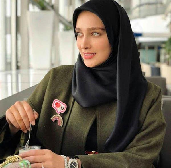عکس دختر زیبای ایرانی با حجاب