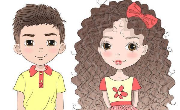 عکس دختر زیبا بچه کارتونی