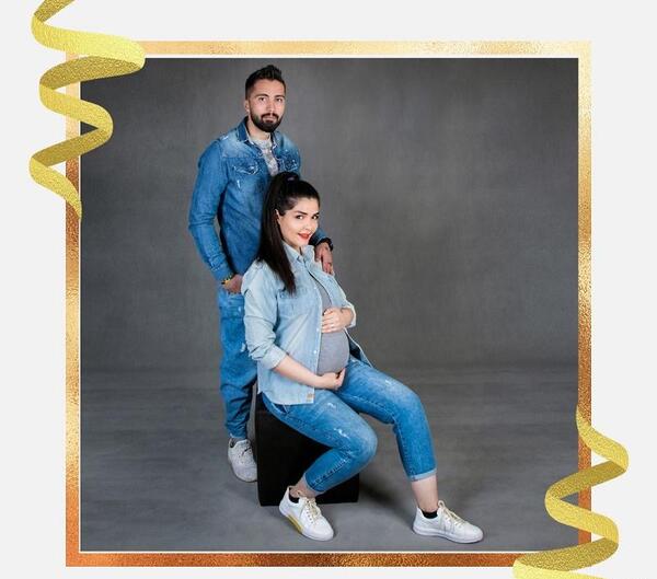 ایده عکس بارداری اینستاگرام