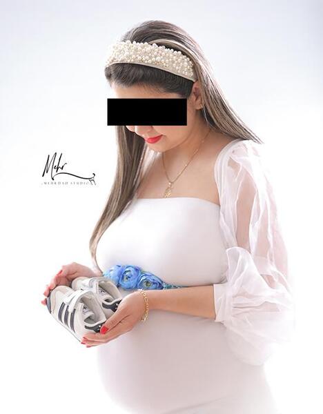 ایده عکس بارداری اینستاگرام