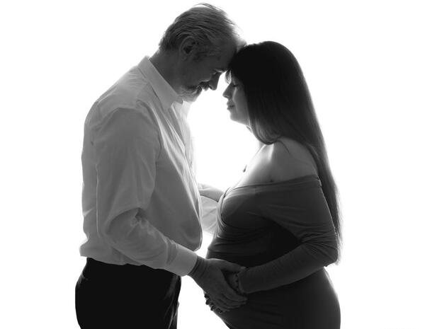 ایده عکس بارداری اینستاگرام