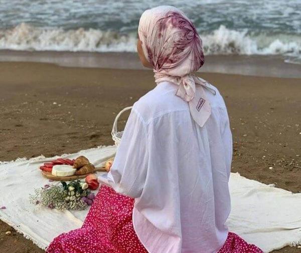 عکس دختر زیبا حجاب دار