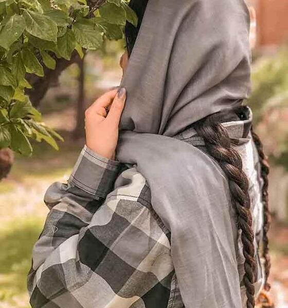 عکس های دختر زیبا با شال