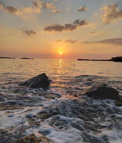 عکس دریا در شب شمال