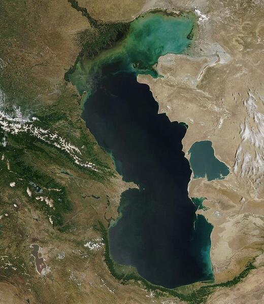 عکس دریای خزر شمال