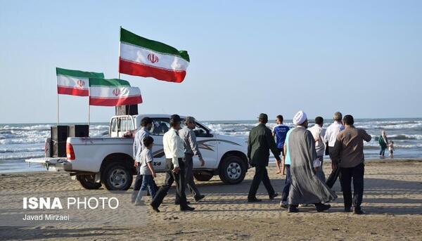 عکس دریای خزر در روسیه