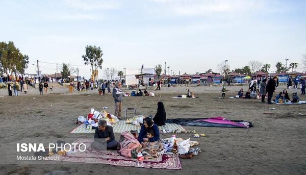 عکس دریای خزر ساری