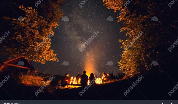 عکس آتش دریا